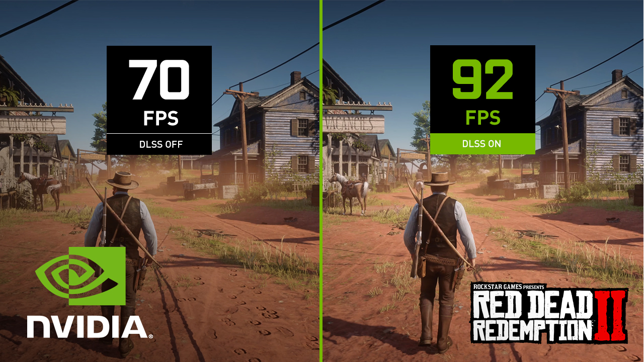 Red Dead Redemption 2 with DLSS