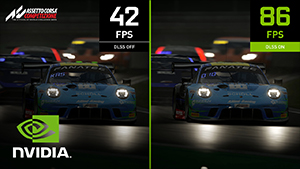 Assetto Corsa Competizione with DLSS
