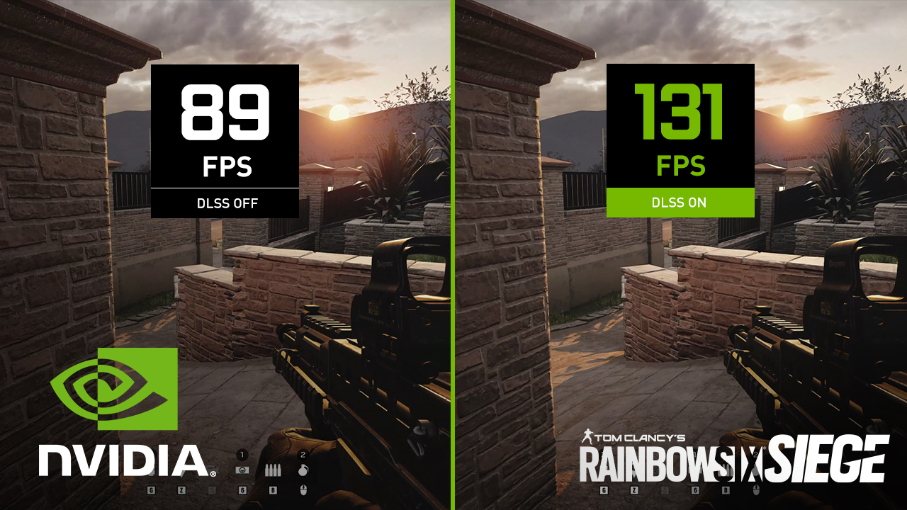 Rainbow Six Siege with DLSS