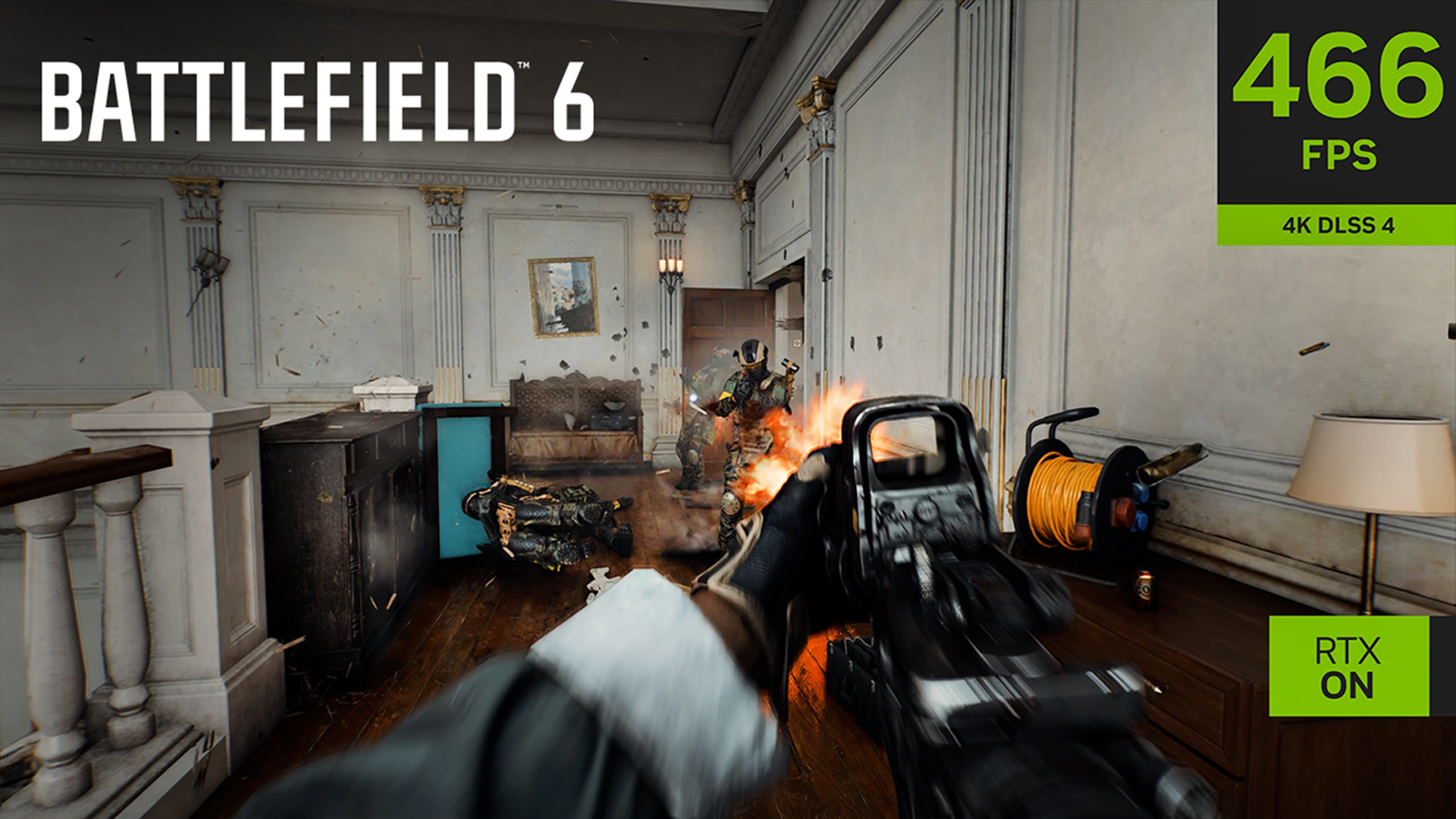 Battlefield 6 | 4K NVIDIA DLSS 4 Reveal