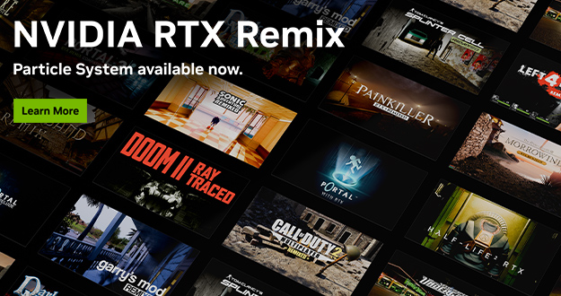 NVIDIA RTX Remix Update Introduces Advanced Path-Traced Particle System