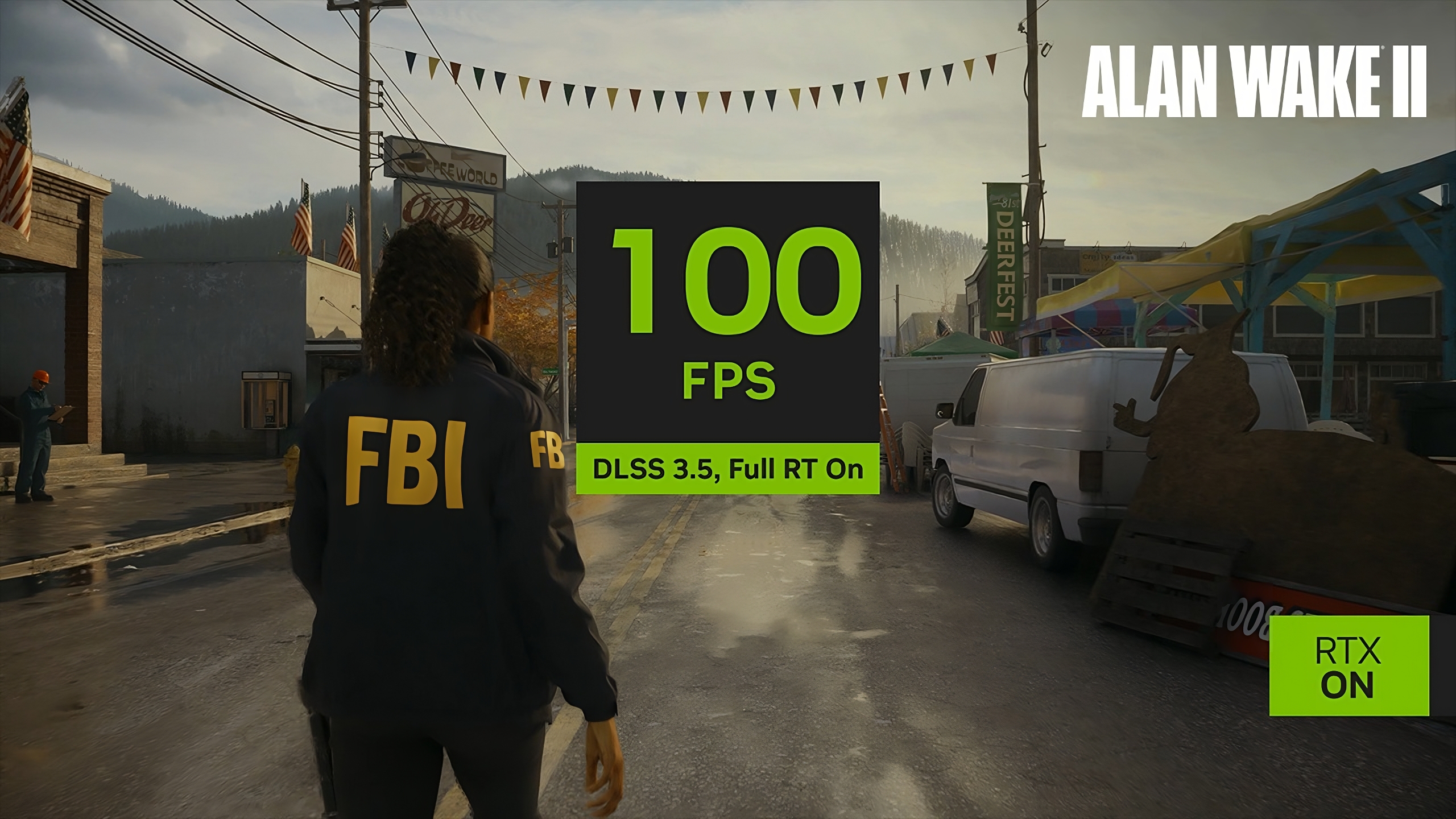 Alan Wake 2 | 4K NVIDIA DLSS 3.5 World Premiere 