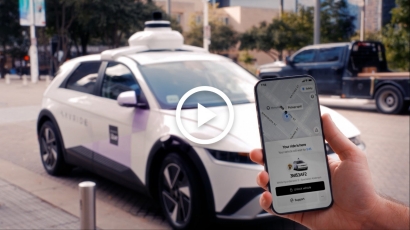 Video highlighting how robotaxis are gaining ground to make streets safer